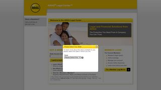 
                            9. Member Login - ARAG Legal Center | Legal and Financial Solutions