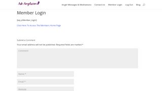 
                            5. Member Login - Ask-Angels.com Membership Program