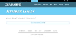 
                            6. Member Login | CB Chamber