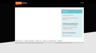 
                            4. Member Login - Destination Miles - Aeroplan.com