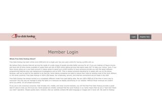 
                            8. Member Login - Free DateHookup