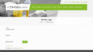 
                            5. Member Login | Geneva Group International