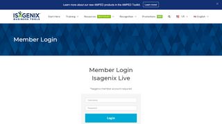 
                            9. Member Login – Isagenix Business