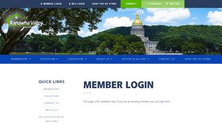 
                            4. Member Login – Kanawha