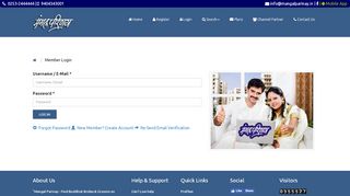 
                            4. Member Login - Mangal Parinay