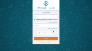 
                            5. Member Login - Maxwell Health v5