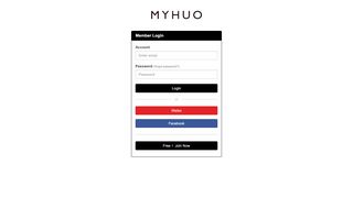 
                            3. Member Login | MyHuo.net