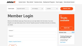 
                            2. Member login page | Jetstar - Cheap Flights | Jetstar