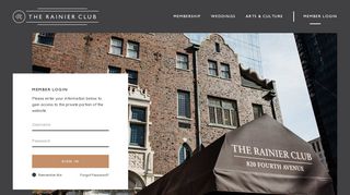 
                            7. Member Login - The Rainier Club