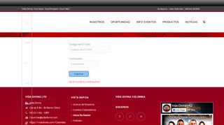 
                            1. Member Login – Vida Divina