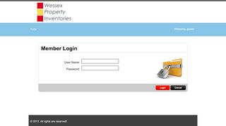 
                            7. Member Login - Wessex Property Inventories