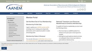 
                            1. Member Portal | American Association of Neuromuscular ... - Aanem