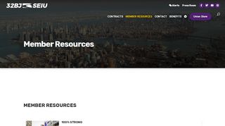 
                            2. Member Resources | 32BJ SEIU