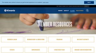 
                            8. Member Resources - Kiwanis