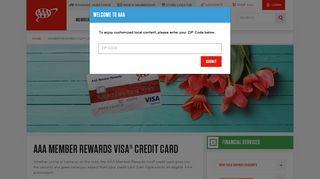 
                            10. Member Rewards Visa® Card - AAA