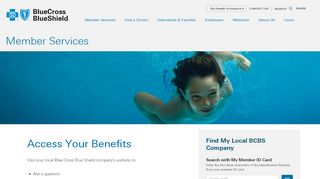 
                            4. Member Services | Blue Cross Blue Shield