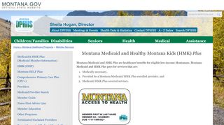 
                            4. Member Services - dphhs - Montana.gov