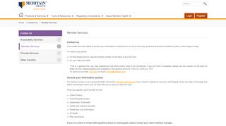 
                            9. Member Services - Meritain Health