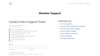 
                            8. Member Support — Spendgo