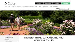 
                            7. Member Trips, Luncheons, and Walking Tours » New York Botanical ...