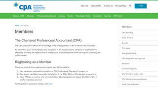 
                            2. Members - CPA Alberta