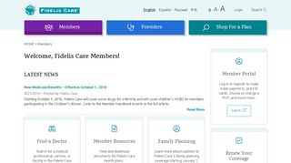 
                            2. Members - Fidelis Care