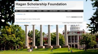 
                            4. Members | Hagan Scholarship Foundation