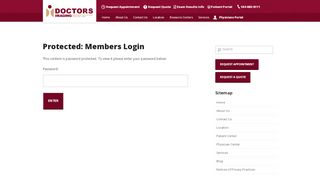 
                            2. Members Login | Doctors Imaging | MRI, Ultrasound, CT Scan, X-Ray ...