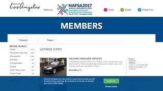 
                            1. Members | NAFSA 2017
