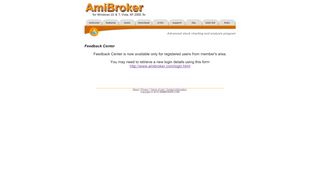 
                            2. Members only zone - AmiBroker