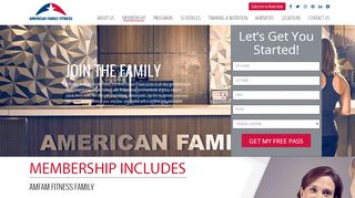 
                            7. Membership – American Family Fitness