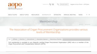 
                            2. Membership | AOPO