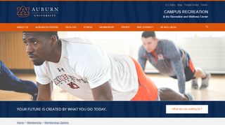 
                            6. Membership - Auburn Campus Recreation - Auburn University