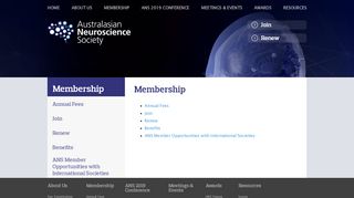 
                            7. Membership - Australasian Neuroscience Society Inc