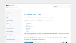 
                            7. Membership integrations – Kartra Documentation