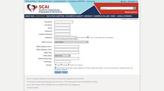 
                            7. Membership Registration - SCAI