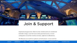 
                            6. Membership & Support | American Museum of Natural History