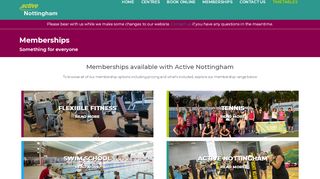 
                            2. Memberships Archive - Active Nottingham