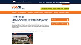 
                            6. Memberships | UTSA Campus Recreation