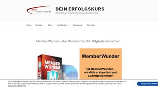 
                            4. MemberWunder – das Wunder-Tool für Mitgliederbereiche?