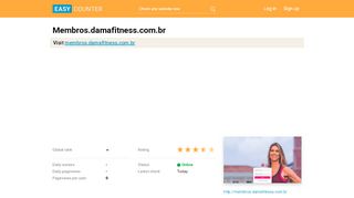 
                            4. Membros.damafitness.com.br: Dama Fitness - Easy Counter