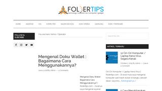 
                            9. Mengenal Doku Wallet : Bagaimana Cara Menggunakannya ...