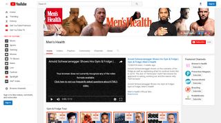 
                            9. Men's Health - YouTube