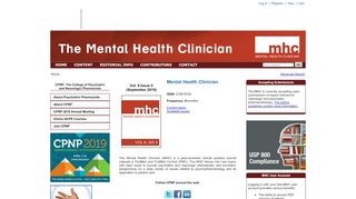 
                            9. Mental Health Clinician - CPNP