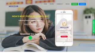 
                            9. Mentor: School management system