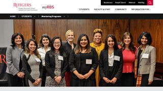 
                            6. Mentoring Programs - myRBS - Rutgers University