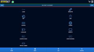 
                            4. Menu - Accessbet