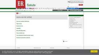 
                            3. menu servizi online — E-R Salute - …