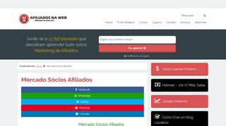 
                            2. MERCADO SÓCIOS Afiliados - Afiliados na Web