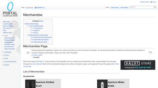 
                            5. Merchandise - Portal Wiki